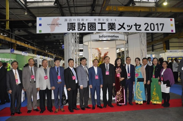 Hải Phòng: Đoàn công tác thành phố Hải Phòng tham gia triển lãm SUWA MESSE 2017 tại Nagano - Nhật Bản