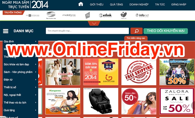 Giúp bạn săn hàng giá rẻ trong ngày OnlineFriday