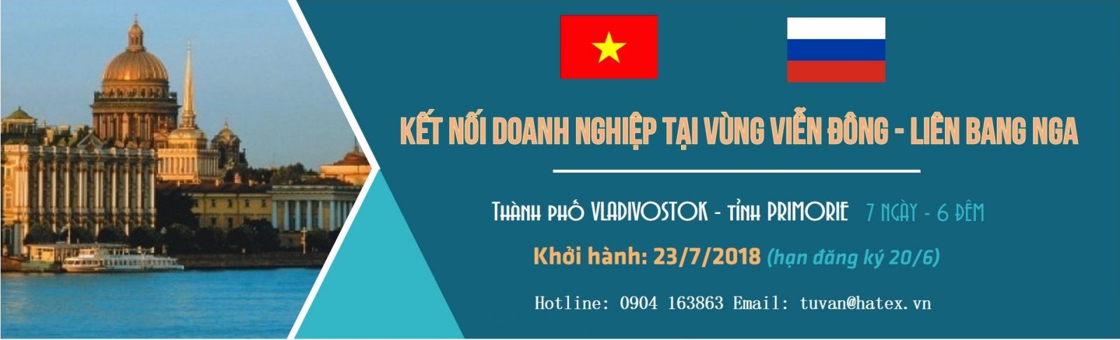 Thư mời tham gia chương trình kết nối doanh nghiệp tại Liên bang Nga