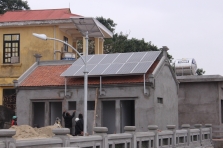 Ứng dụng điện mặt trời trong chiếu sáng