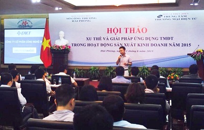 Xu thế và giải pháp ứng dụng TMĐT trong hoạt động SXKD tại Hải Phòng