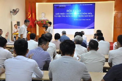 Xúc tiến việc sử dụng robot và thiết bị tự động trong sản xuất