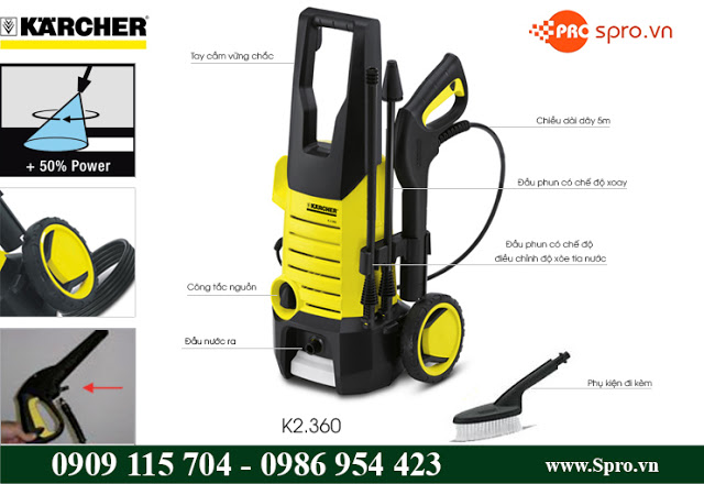 Máy bơm rửa xe